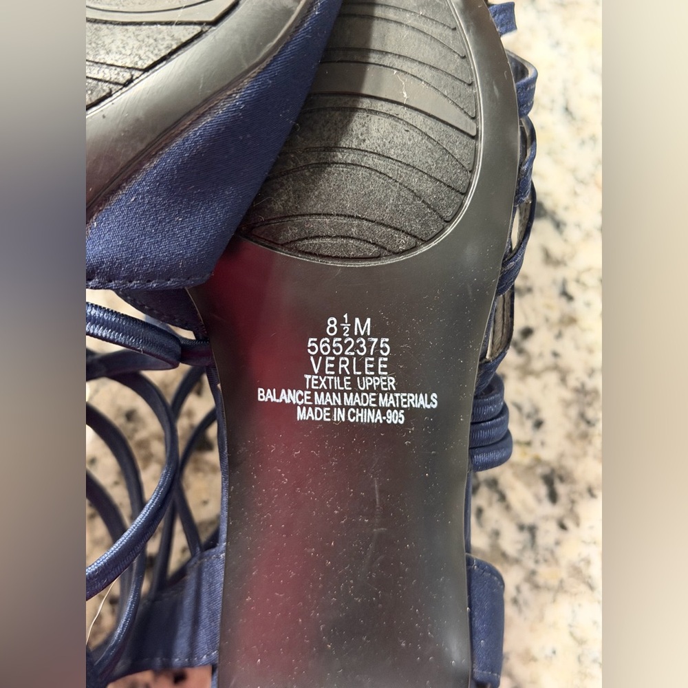 DONATING SOON- IMPO Verlee Sandal Blue - Picture 4 of 5